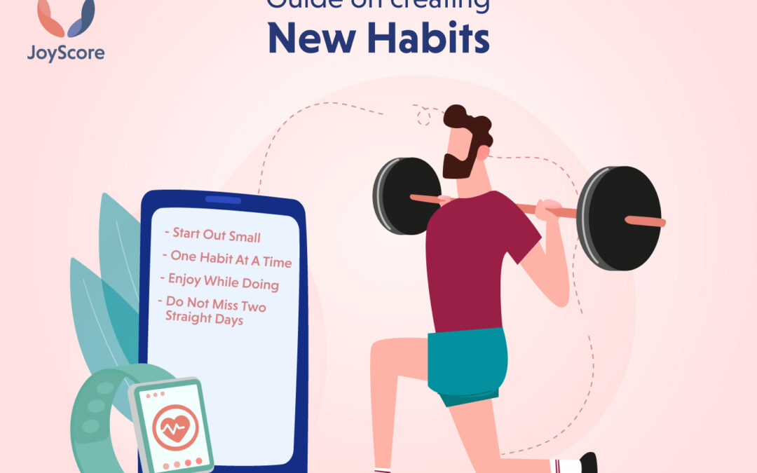 A simple guide on how to build new habits and stick to them.