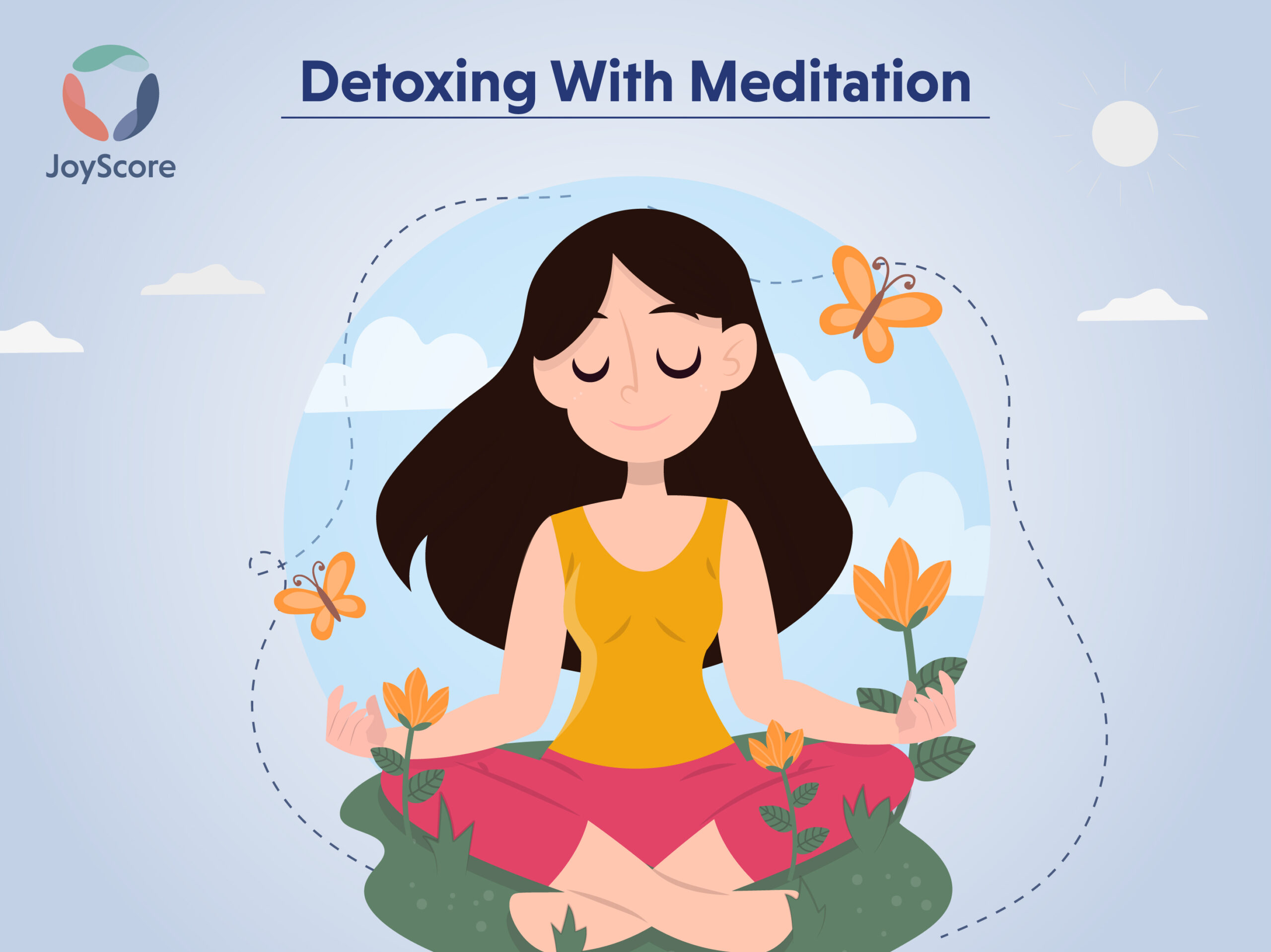 Detoxifying body through meditation