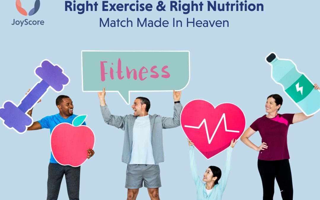 Right Exercise and Right Nutrition-  Match Made In Heaven