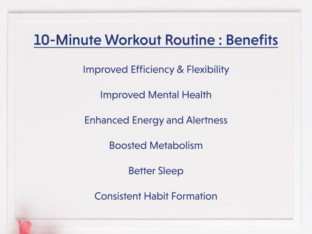 Efficient 10-Minute Workout Routines for Busy Professionals